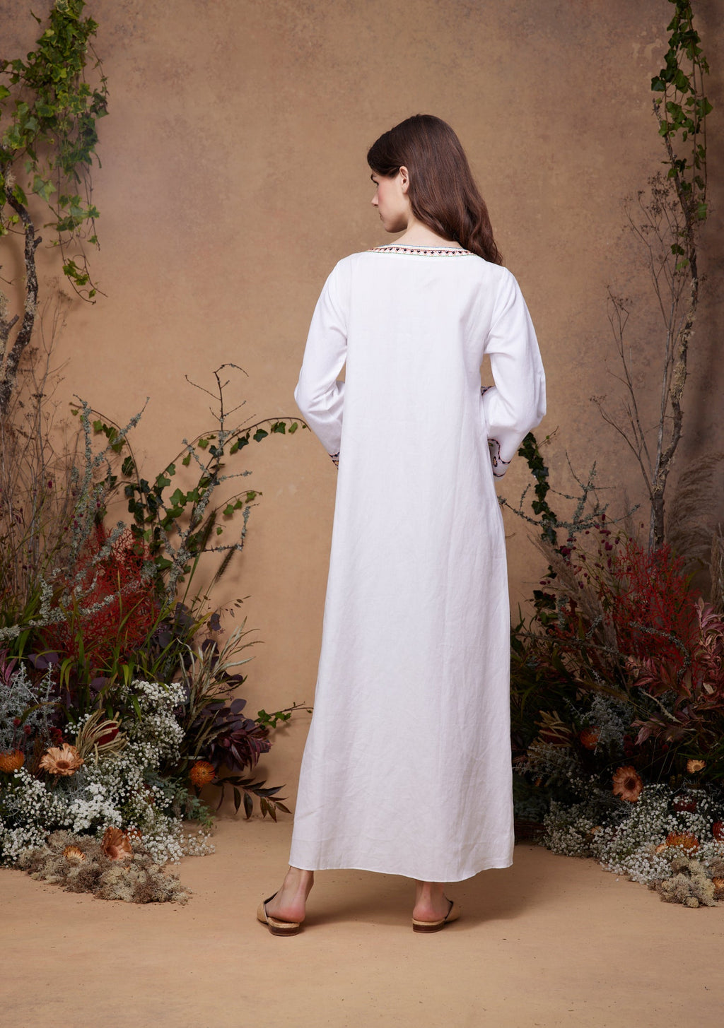 India Kaftan White