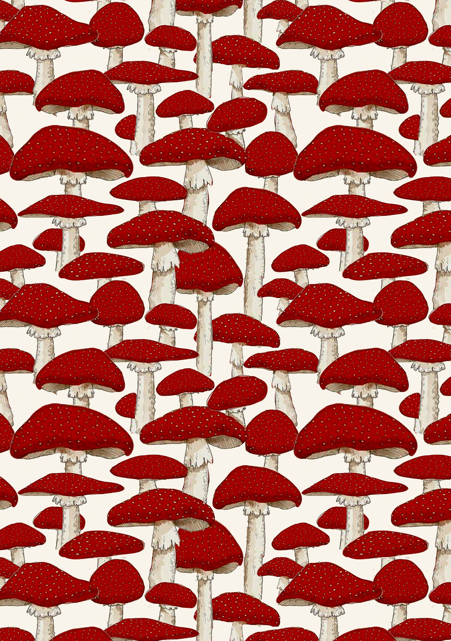 Kids Sasha Shirt Red Mushroom