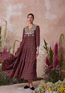 Frangipani Dress Circle of Life